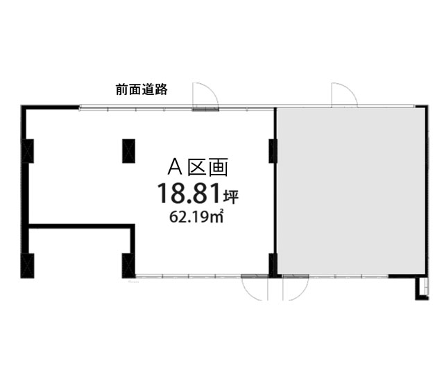 平面図(WEST)