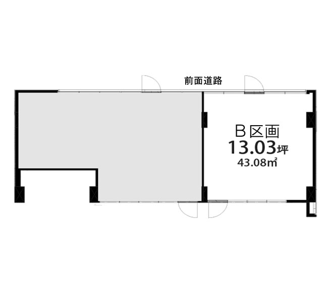 平面図(WEST)